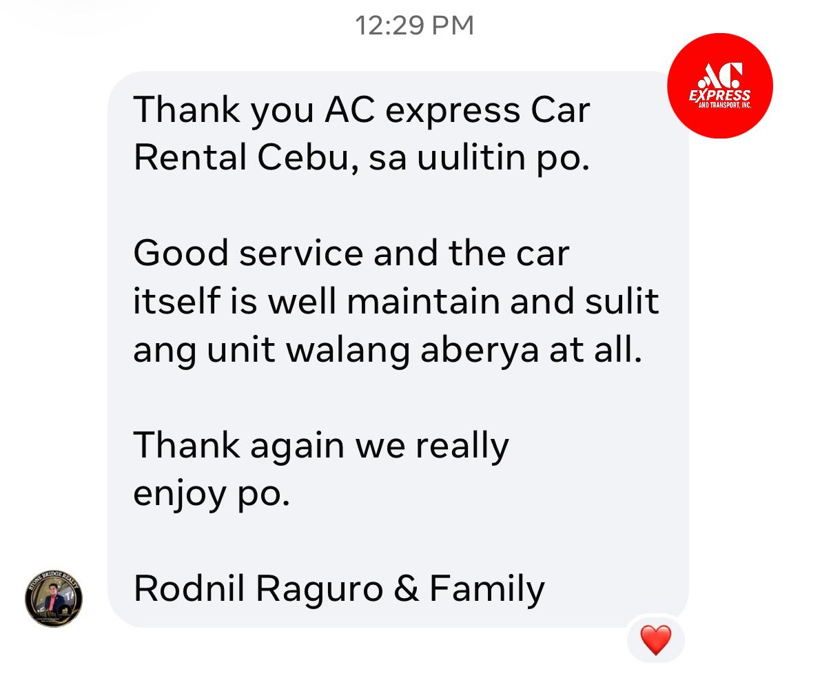 AC Express Cebu Review 1